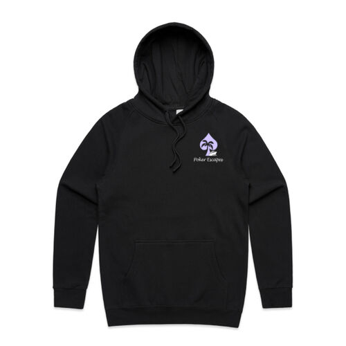 Men's Hoodie Purple Spade Thumbnail