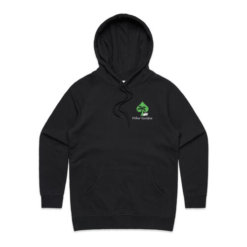 Women's Hoodie Green Spade Thumbnail