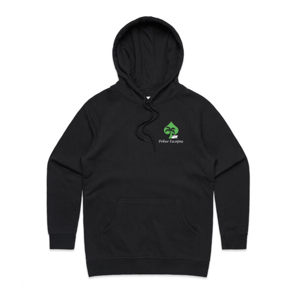 Women's Hoodie Green Spade Thumbnail