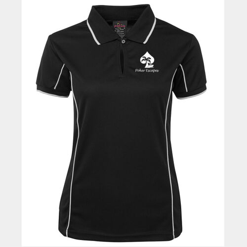 Women's Polo White Spade Thumbnail