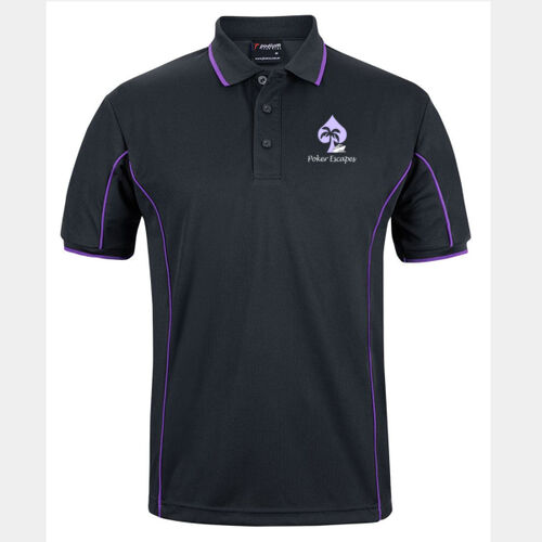 Men's Piping Shirt Purple Spade Thumbnail
