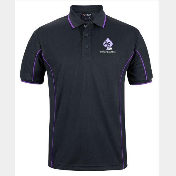 Men's Piping Shirt Purple Spade Thumbnail